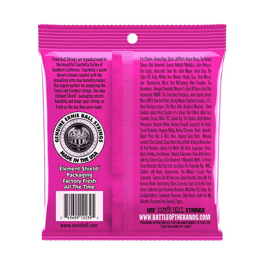Ernie Ball importiert aus den United States EB E -Gitarrenstrings Ernieger E -Gitarrenstrings 6 Set 2239 Classic Model
