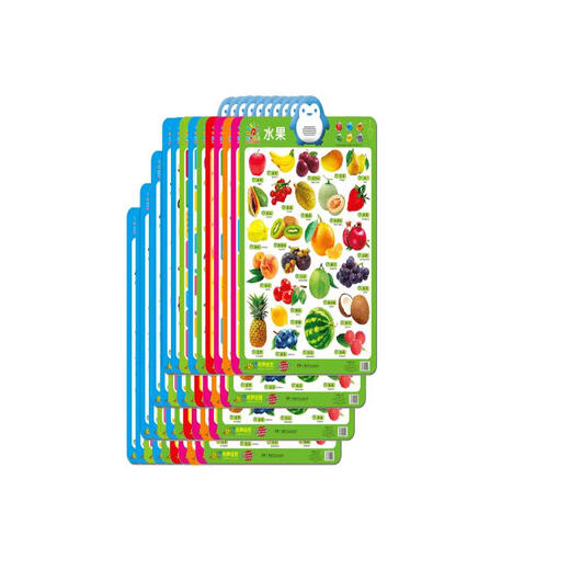 Sunshine Baby pronunciation audio wall chart (selected 10 types, 4 sets, 40 pictures in total)