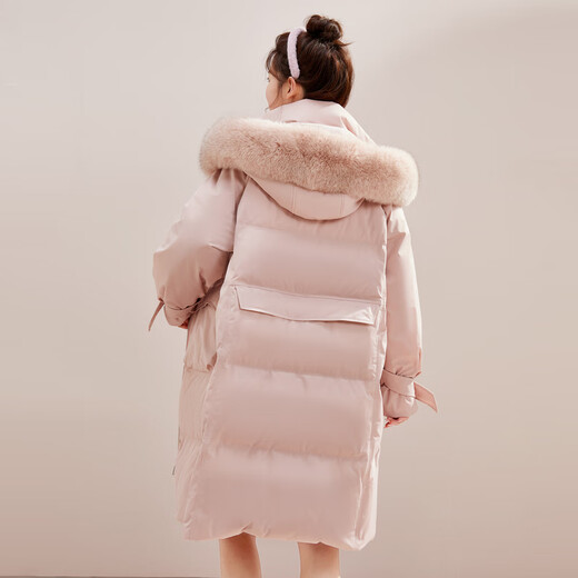 Xuezhongfei [Cheng Yi recommandé] Le nouveau collier de fourrure Fox Big Furle polyvalent et à la mode polyvalenable à la mode Multi-couleur Veste en velours léger en velours 1591 L / 170 / 92A