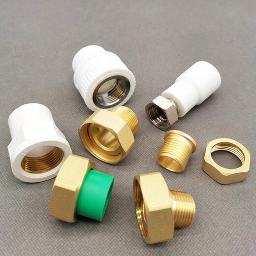 Pre-filter ppr union 4 points 6 points one water pipe straight through welding hot melt accessories 20ppr union (1000 pieces)