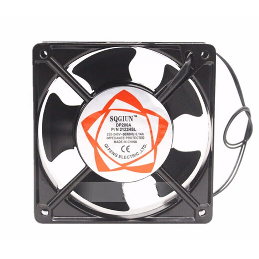 12cm cooling fan 220v cabinet chassis exhaust fan solder smoking small fan 12038AC AC fan fan + 1 803 blinds
