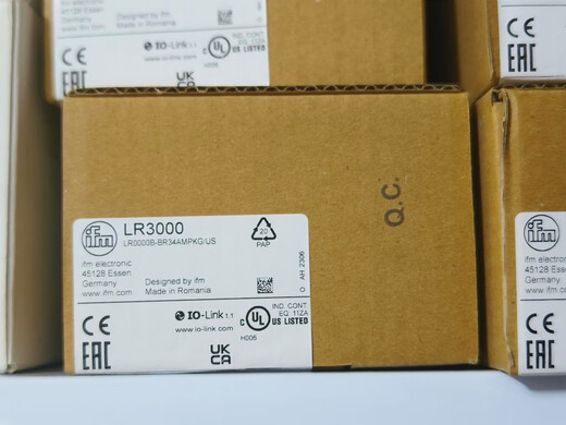 
ifmSV7500 flow sensor O2I100 O2I101 O2I102 LR3000 PI2694 LR3000