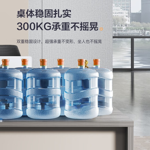 Chuangsheng Desk Office Boss Desk Modern Simple Computer with Cabinet Single Executive Desk President Manager Supervisor Desk 1.4m Boss Desk + Side Cabinet