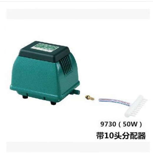 
FHJQBACO atmospheric power oxygen pump oxygen enhancement pump fish tank fish pond oxygen enhancement fish farming aquarium oxygen supplement pump ACO-9720 (20W) 6 holes