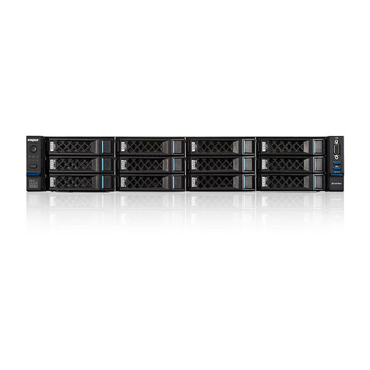 Inspur CS5280H2 Información nacional Innovation Server 2U Rack montado en rack es autónomo y controlable 2 piezas haiguang C86-7375 64 núcleos 2.0GHz 256g Memoria 2 bloques 960G+5 bloques 8t