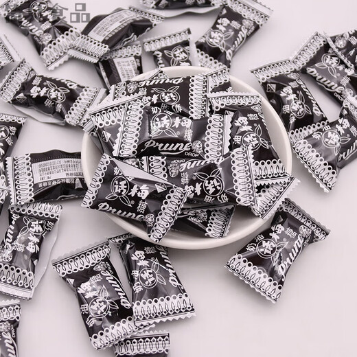 Guanshengyuan Butter Plum Candy 500g Bulk Tianshan Plum Sweet and Sour Candies Nostalgic Snacks ADM Assorted Gummies 500g (about 110 pieces)