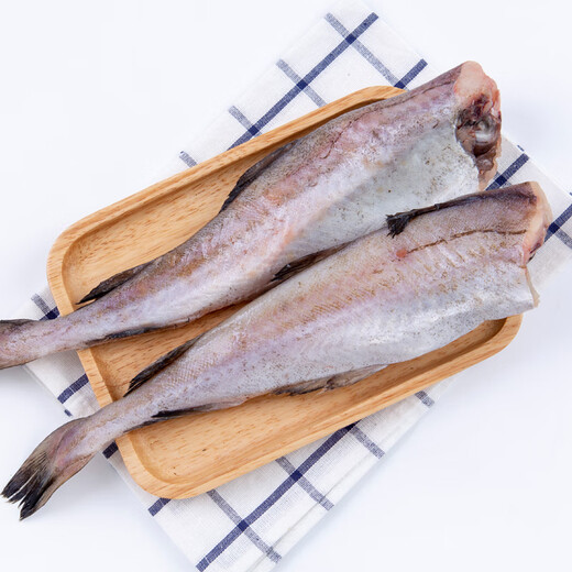 Ximei Seafood Alaskan Pollock net weight 4Jin Jin is equal to 0.5kg, head and guts removed, whole 6-10 pieces deep sea cod pollack
