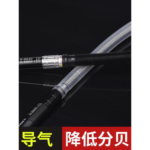 XMSJ圣耐尔气动打磨机迷你工业级风磨笔小型高速玉石雕刻磨抛光机 S-6636大扭力标配 胶/模具/金属