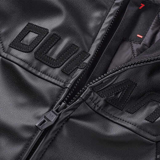 Duhan 2168 Black Motorcycle Riding Suit Men's Four Seasons Universal Motorcycle Leather Suit Anti-fall Warm Racing Suit Rider Suit L