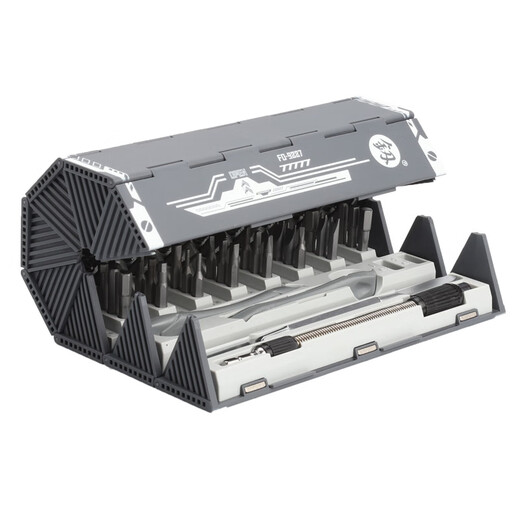 Kezhitu benutzerdefinierte Fukuoka-Werkzeuge FO-9227 Mobiltelefon Computergläser Reparaturschraubendreher Set Precision Cross One-Batch 128-Stück-Telekommunikations-Kombination FO-9227