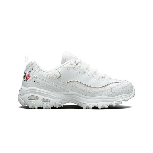 
SKECHERS women's shoes sneakers embroidered panda shoes fashion retro versatile dad shoes thick sole heightened casual shoes 11977