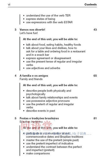 巴西葡语自学初级入门葡萄牙语 Colloquial Portuguese of Brazil