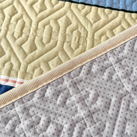 Jieliya Grace Tatami Bettbedeckung reines Baumwoll 100% Baumwollbettblatt mit Spitzenklemme Baumwollbund Kang Cover ist eine große Größe, die verdickt ist und nicht rutschend K681 [andere Größen können angepasst werden] (2 Meter + SAG 40 cm) * 2,0 Meter