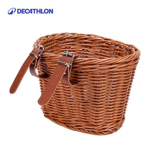 Decathlon children's bicycle front basket stroller basket front hanging removable frame basket 5158484
