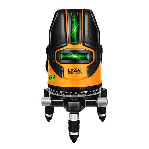 Niveau laser LAISE Nouveau Green Light LSG6120 High-Procision Outdoor Strong Light Thin Line LSG640 infrarouge super brillant flash 5 lignes Green Light LSG686SPD Single électrique