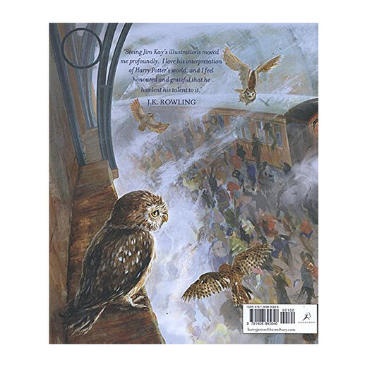 Original English picture book [hardcover] painted illustration version, full set of canvas bags, Harry Potter, big book 12345, Harry Potter and the Philosopher's Stone Secret Room, Azkaban's Prisoner's Goblet of Flame Order of the Phoenix Harry Potter and the Philosopher's Stone, Harry Potter and the Philosopher's Stone, hardcover painted version, big book