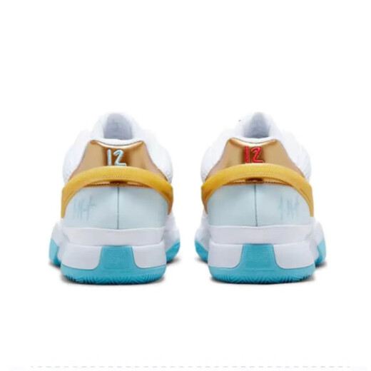 耐克NIKE JA1 莫兰特  减震耐磨 潮流百搭 舒适低帮篮球鞋 龙年白金色FV1291-100 47.5