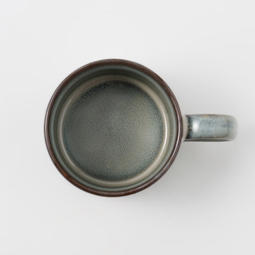 MUJI Kiln Glaze Mug Water Cup Coffee Cup Household Gray