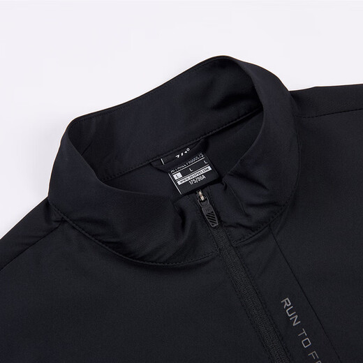 
361 zero-beam technology jacket for men 25 summer sun protection single windbreaker stand collar thin breathable sportswear for men basic black L