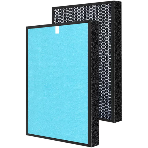 Lanchuang adapts to Berk air purifier HEPA activated carbon filter KJ1000F-D9L filter element two-piece set