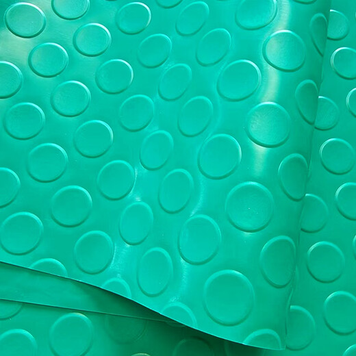 DIYIN (DIYIN) anti-slip floor mat warehouse walkway waterproof foot pad pvc door mat 1.5mm thick red copper coin shape 2.0 meters wide 15 meters long