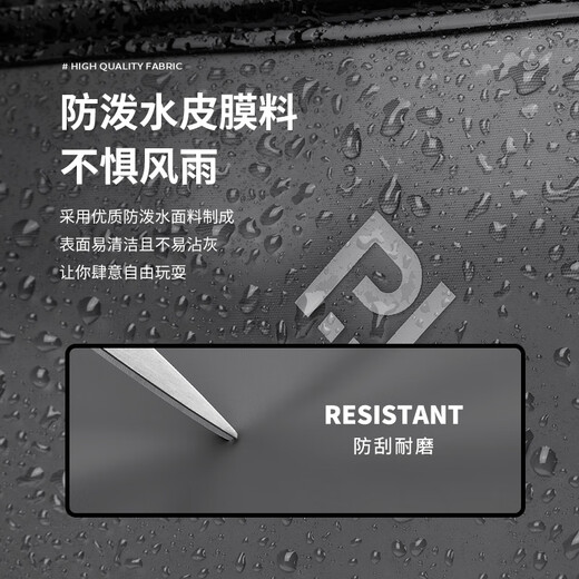 POLO旅行包男士行李袋手提包健身包大容量商务出差通勤旅游行李包黑色