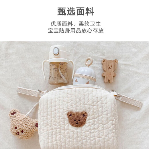 9I9婴儿推车挂包挂袋妈咪包挂钩宝宝姓名牌防丢挂牌遛娃包大容量 推车挂包+挂钩2个+姓名牌2个
