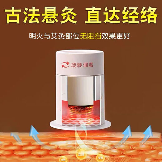 Chuangmax moxibustion box small hanging moxibustion tube 2 pack autumn and winter household portable moxibustion smokeless moxibustion jar moxibustion stick moxa stick