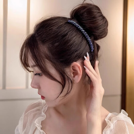 森汽成人碎发整理神器碎发夹女2025新款刘海发梳插梳后脑勺发卡发饰 F3288神器碎发夹2件套