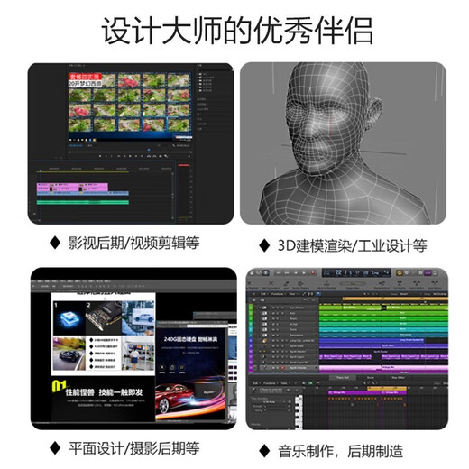 MSI i5 13400F/T1000/A2000 liter RTX4060Ti/5060 designer rendering drawing indoor modeling video editing film and television post-production desktop computer host i5 13400F+16G+1T+4060