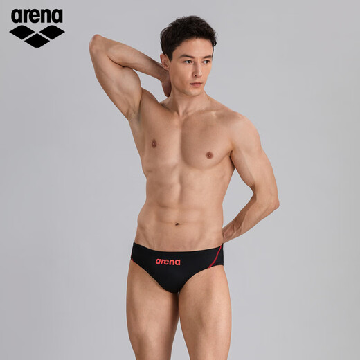 Arena (Arena) Zhejiang-Team im gleichen Stil, hochelastisch umwickelte Wettkampf-Rennhose für Herren, schwarz/silber (BKSV), die Größe ist zu klein, bitte kaufen Sie S