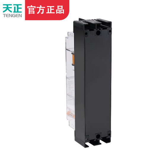 Tianzheng Elektrischer Fehlerstromschutzschalter mit transparentem Kunststoffgehäuse, dreiphasiger vieradriger 380-V-Luftschalter mit Leckageschutz DZ 2901T (2P) 25A