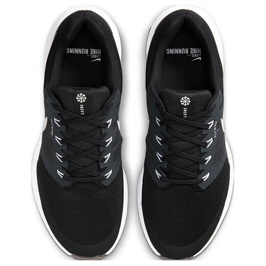 耐克NIKE跑步鞋男缓震透气RUN SWIFT 3运动鞋DR2695-002黑白42
