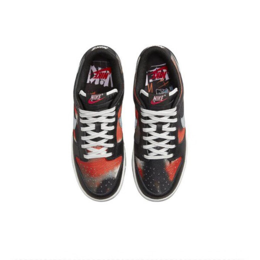 Nike (Nike) Dunk Low Retro Fashion Classic Sports и повседневную обувь Черно-красная DM0108-001 DH9765-100 36