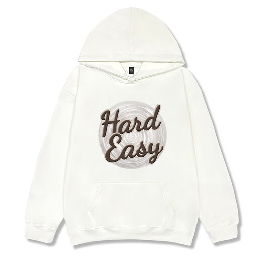 
XIAOYU 2024 autumn new hooded sweatshirt H12186 black L