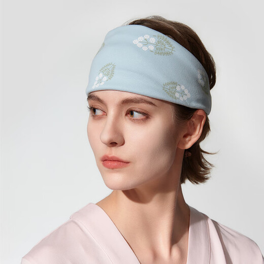 Pregnant and confinement headband pure cotton 2025 autumn and winter windproof headscarf, maternal forehead protector, multi-functional maternity hat, four seasons style, crape myrtle yellow headscarf, one size fits all
