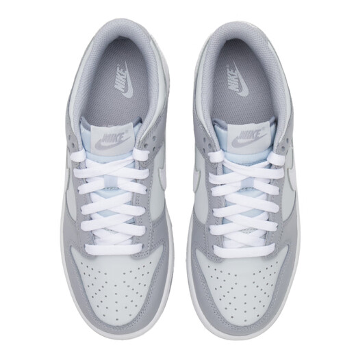 Nike (Nike) Frauenschuhe 2025 Neue Sommer Dunk Sports Schuhe Big Jungfrau Schuhe tragen resistente leichte Top-Casual-Schuhe DH9765-001/Weißgrau 38.5