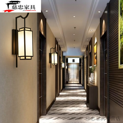 Chuangjingyi wählt Wandlichttreppen Neue Schall- und Lichtsteuerung des chinesischen Stils, die menschliche Körper erkunden, wandleuchte intelligente Stimmen-Steuerung Wohnzimmer Schlafzimmer Treppe Gang 6636-Induktion + Immer helles Modell Kabel-Induktion Modell