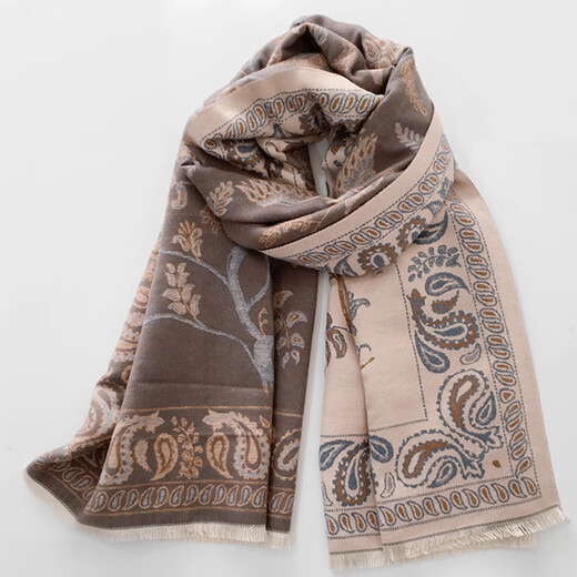 Yu Zhaolin scarf for women in winter shawl, dual-purpose spring and autumn gifts for mothers, warm scarves for elders, air-conditioned room