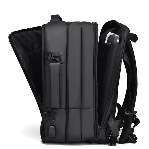 Luwu Dell XPS14 9440 Computer Bag 9640 Backpack 9340 Notebook 13.4/14.5/16.3-inch Dual Airbag Shockproof Travel Backpack Male and Female Student School Bag Galaxy Gray-Backpack Computer Backpack 17-inch Dell XPS17-9720