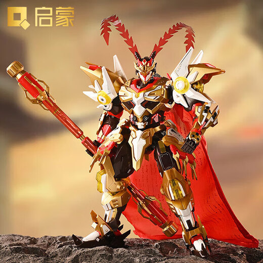 QQ Speed ​​Assembled Building Blocks Children's Toy Car Renault Racing Sun Wukong Wolverine Remote Control Mecha Model Monkey King celebrates the New Year
