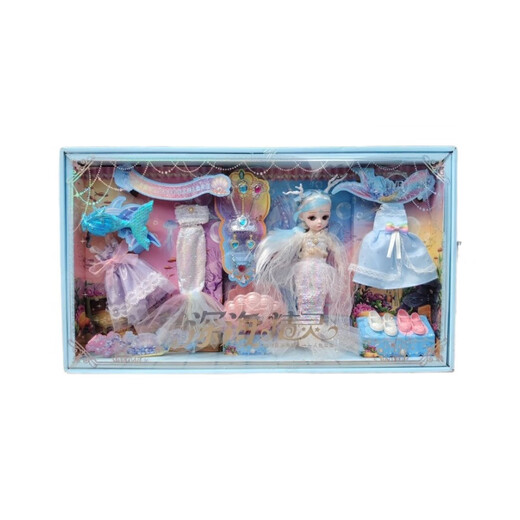 
Big gift box dressed in ancient style Baby Princess doll suit Children's girls toy training institution Beijing Select Fashion Doll Set 6623
