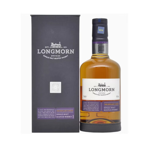 格兰LONGMORN 朗摩制酒师之选单一麦芽苏格兰威士忌 进口洋酒 朗摩制酒师之选