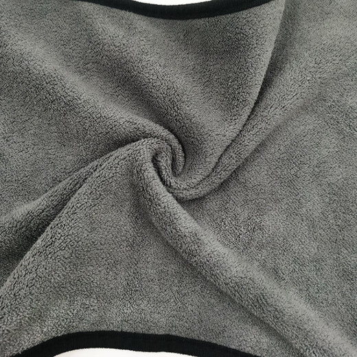 Rag car wash towel coral velvet double-sided two-color car wipe towel thickened absorbent towel car cleaning cloth coral velvet rag 30cm*30cm 3 pieces