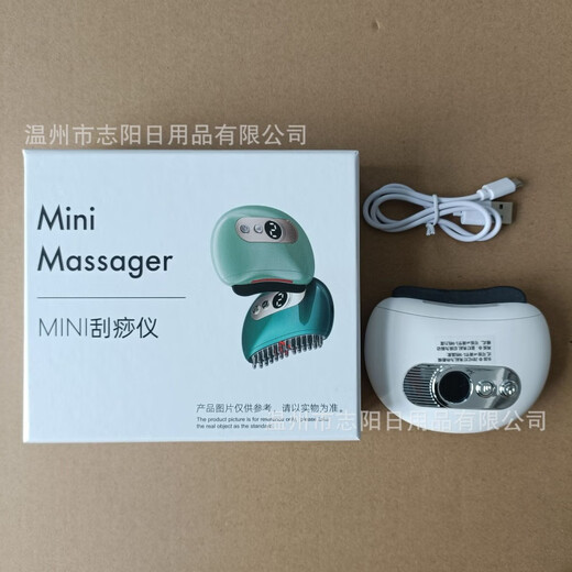 Smart Facial Bianstone Gua Sha Board Electric Facial Lifting Massage Beauty Microcurrent Introduction Instrument Tendon and Meridian Brush Bianstone Version White