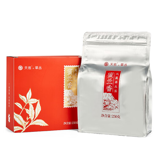天池茶叶凤凰单枞鸭屎香乌龙茶潮州单枞茶叶高山春茶新茶礼盒送长辈 蜜兰香250g*1盒