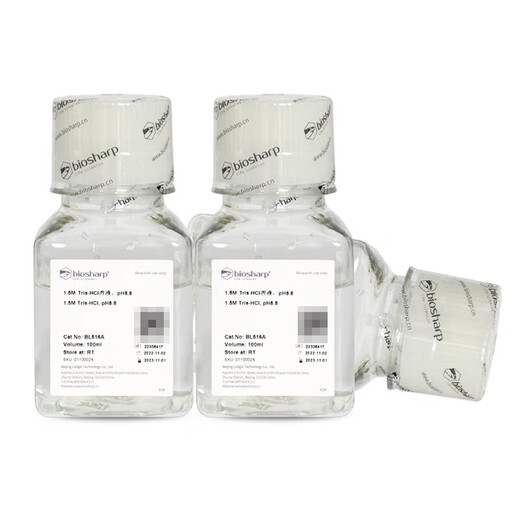 BIOSHARP LIFE SCIENCES White Shark 1.5M Tris-HCl solution (pH 8.8) BL516A (100ml/bottle)