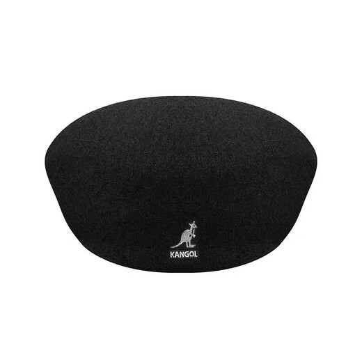 KANGOL Kangaroo 504 Star Style Couple Style Wool Beret 0258BC M Black