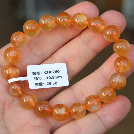 火贝上善天然月光石日长石安德森手链男女款天然水晶手串礼物一物一图 CH3897