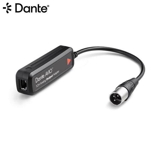 DANTE BY AUDINATE AVIO analog audio to Dante adapter Internet of Everything plug and play digital audio digital-to-analog converter ADP-DAO-AU-0X1